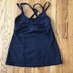 Lululemon dancer tank with built in bra